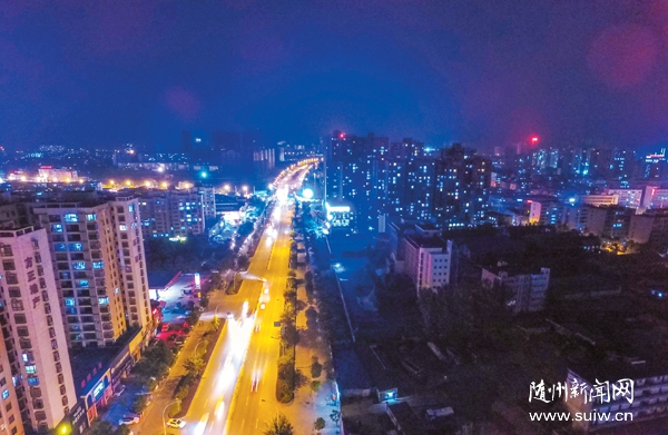 绚丽多彩的城市夜景